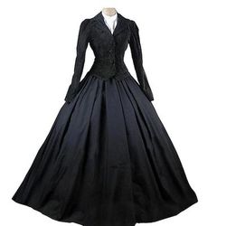 Retrò Vintage Rococò 18° Secolo Vestito Abito da Ballo Canto di Natale Blocco di colori Costume Per donna Reale Mascherata Feste Casual Quotidiano Carnevale di Venezia Adulti Vestito