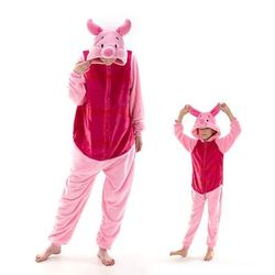 Costume da band di animali Costume di Carnevale 2026 Pigiama Kigurumi Costume di fantasia Costume di Gruppo Fantasia animale Maiale Cartone animato Caldo Costume Divertente Comodo Bambini Adulti