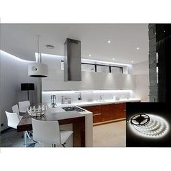 KWB 5m Strisce luminose LED flessibili 300 LED 5050 SMD 10mm Bianco caldo Bianco Accorciabile Oscurabile Collagabile 12 V / Adatto per veicoli / Auto-adesivo / IP44