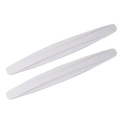Starfire 2pcs protezione anti-collisione universale in gomma per auto anteriore e posteriore angolo paraurti labbro strisce antigraffio adesivo accessori per prodotti auto