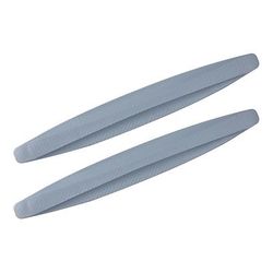Starfire 2pcs protezione anti-collisione universale in gomma per auto anteriore e posteriore angolo paraurti labbro strisce antigraffio adesivo accessori per prodotti auto