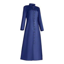 Retrò Vintage Medievale Costume Cosplay Mascherata Prete Tinta unita Colletto Mao Costume Per uomo Stile Steampunk Halloween Palcoscenico Mascherata Adulti Cappotto