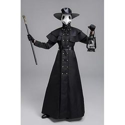 Costume Cosplay Medico della peste Medievale Abito da vacanza Adulti Per uomo Per donna martedì grasso Festival Vestirsi