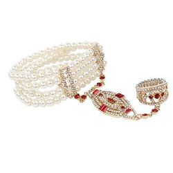 Anni 1920 Retrò Vintage Mascherata Il grande Gatsby Charleston Invitato al matrimonio Costume Per donna Mascherata Festa / Sera Ricevimento di nozze Addio al Nubilato Adulti 1 Bracciale Altri
