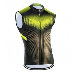 Per uomo Per donna Gilet da ciclismo Grafico Senza Maniche Bicicletta Top con 3 tasche posteriori Mountain Bike MTB Ciclismo su strada Asciugatura Rapida Morbido Strisce Riflettenti Tasca Posteriore