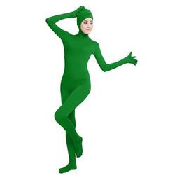 Costume di Carnevale Tuta Intera Giorno dei Re Tute Zentai Catsuit Tuta di pelle Tinta unica Tutti Costume per Feste Palcoscenico Bambini Adulti