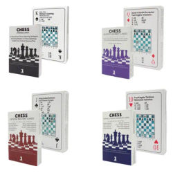 Benoni Chess Opening Cards - Best gift for chess lovers to study chess strategy, tactics, opening moves - ajedrez