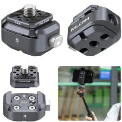 Ulanzi FALCAM F22 Quick Release System with 1/4 Screw to F22 Base Mount NATO Mount DSLR Camera Cage