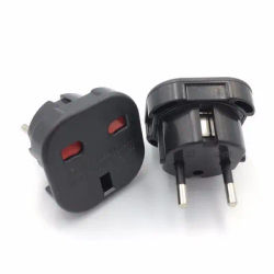 1pcs UK to EU Socket Adapter 220V Euro Travel Plug Converter AC Wall Charger Power Adapter UK British Adapter Electrical Outlets