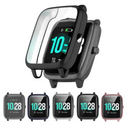 TPU Case for ID205L Smartwatch Screen Protector Cover for IP68 Willful SW021 and Square Watch with 1.3 inch Screen