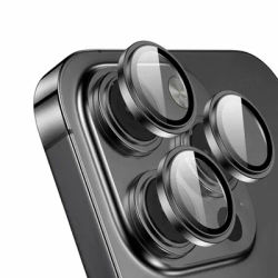 Metal Lens Ring For iPhone 15 Pro Max Camera Protector Covers For iPhone15 Plus 15Pro Max Full Cover Glass
