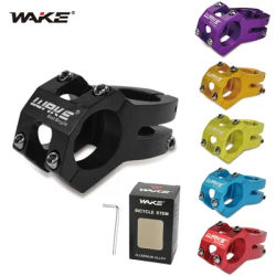 Wake Mountain Road Bike Bicycle Accessories Stem Handlebar Short Downhill Stem 31.8mm Aluminum Alloy for MTB BMX Cycling