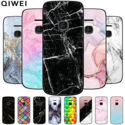 Soft Silicone Cover for Nokia 225 4G Case Lovely Marble TPU Silicon Phone Cases for Nokia 215 225 4G