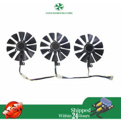 FDC10U12S9-C FDC10H12S9C size 87mm 3holes For ASUS ROG STRIX RTX 2070 O8G GAMING Graphic Card Cooling Fan