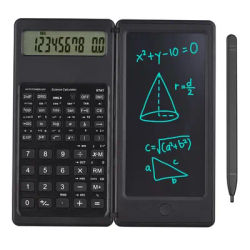 Upgraded Solar Scientific Calculator with LCD Notepad Functions Professional Portable Foldable