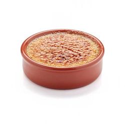 Matfer Bourgeat 052278 4 3/4" Round CrÃ¨me Brulee Dish - Glazed Earthenware, Brown