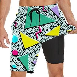 Retrò Vintage Anni '80 Pantaloncini da spiaggia Bambola Costume Per uomo Vacanza Spiaggia Parata dell'Orgoglio Adulti Shorts