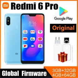 xiaomi Redmi 6 Pro Smartphone Snapdragon 625 Pixels 4000 mAh used phone
