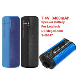 Cameron Sino 3400mAh Battery For Logitech UE MegaBoom S-00147 533-000116 533-000138
