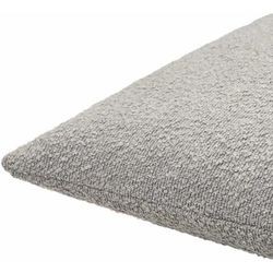 Vedat 20" Square Modern Metallic Silver/Sterling Gray/Gray/Pearl/Light Silver Throw Pillow - Boutique Rugs