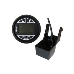 Faria Beede Instruments Black 2" Depth Sounder w/Transom Mount Transducer Euro 12850