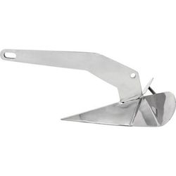 Extreme Max Boattector Stainless Steel Delta Anchor 22lbs. 3006.6699