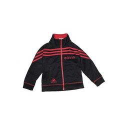 Adidas Track Jacket: Black Jackets & Outerwear - Kids Boy's Size 2