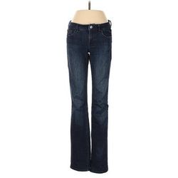 White House Black Market Jeans - Low Rise: Blue Bottoms - Women's Size 0