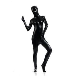 Costume di Carnevale Tuta Intera Tute Zentai Lucide Costume Cosplay Body Tinta unita Costume Sexy Per uomo Per donna Costume per Halloween