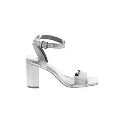 Mix No. 6 Sandals: Silver Shoes - Women's Size 8 1/2