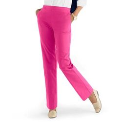 Appleseeds Women's Dennisport Easy Pull-On Chinos - Pink - 4P - Petite