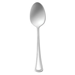 Oneida 2544STBF 8 1/4" Tablespoon with 18/8 Stainless Grade, Needlepoint Pattern, 18/10 Stainless, Silver