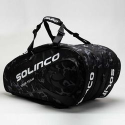 Solinco Tour 15 Pack Bag Midnight Camo Tennis Bags