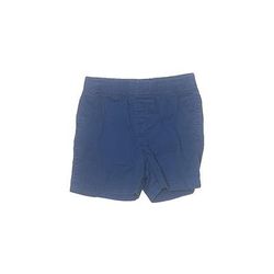Baby Bum Khaki Shorts: Blue Solid Bottoms - Size 24 Month