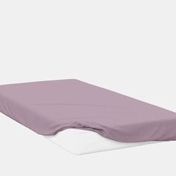 Belledorm Belledorm 200 Thread Count Egyptian Cotton Fitted Sheet (Mulberry) (6ft 6) (6ft 6) - Purple - 6FT 6