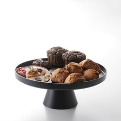 Yamazaki Home Stackable Cake Stand - Black