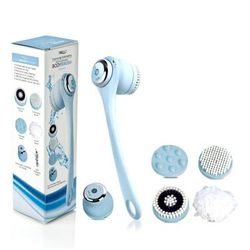 ISO Beauty Cleansing & Exfoliating Rechargeable All-In-1 Body Brush - Blue