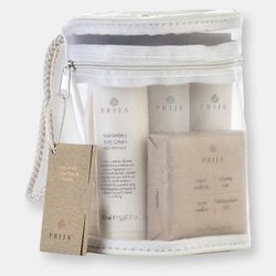 Prija Carry On Kit For Hair & Body - White