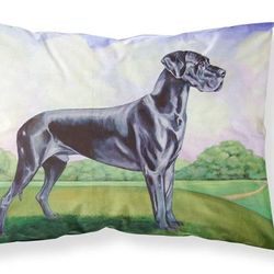 Caroline's Treasures Great Dane Fabric Standard Pillowcase - STANDARD