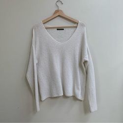 Brandy Melville Sweaters | Brandy Melville Light Cream Sweater | Color: Cream | Size: One Size