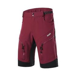 Arsuxeo Per uomo Pantaloncini MTB Pantaloncini da bici Bicicletta Pantaloncini Shorts larghi Vestibilità comoda Estate Mountain Bike MTB Ciclismo su strada Gli sport Asciugatura Rapida Cerniera