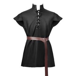 Retrò Vintage Medievale 17° secolo Blusa / Camicia Costume Cosplay Mascherata Pirata Guerriero Vichingo Costume Per uomo Vichingo Fantasia Halloween Carnevale Mascherata Evento / Festa Adulti Camicia
