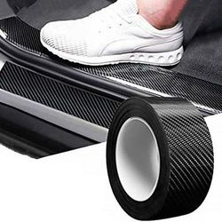 Starfire 10 cm/10 m 3d adesivo auto in fibra di carbonio pasta fai da te striscia di protezione auto davanzale del portello specchio laterale anti graffio nastro impermeabile proteggere pellicola