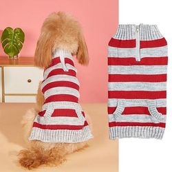Cane Gatto Maglione Moda Carino Inverno Traspirante Morbido Lavabile Confortevole All'aperto Casual Quotidiano Abbigliamento per Cani for Bichon Frisé Volpino di Pomerania Cucciolo Papillon Piccolo