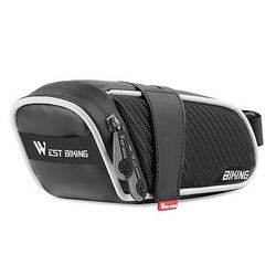 1.5 L Borse posteriori da bici Indossabile Facile da applicare Borsa da bici PU Marsupio da bici Borsa da bici Ciclismo triathlon