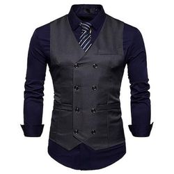 Elegante Vintage Classico Mascherata Gilet Abbigliamento esterno Gentiluomo Kingsman Testimoni dello Sposo Stampa Costume Per uomo Halloween Carnevale Mascherata Matrimonio Ospite di nozze Evento