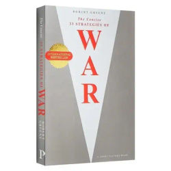 Le Concise 33 tattiche di guerra di Robert Greene Military version History Books Motivational