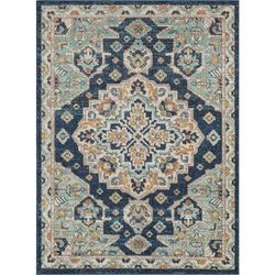 Laughton Area Rug by Mohawk Home in Blue (Size 1'9"X 3')