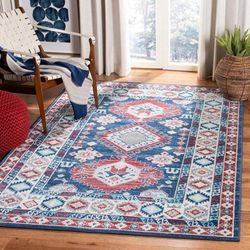 SAFAVIEH Kazak Erzsi Diamond Medallion Rug