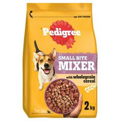 2x2kg Pedigree Mixer Small Bite with Wholegrain Cereals
